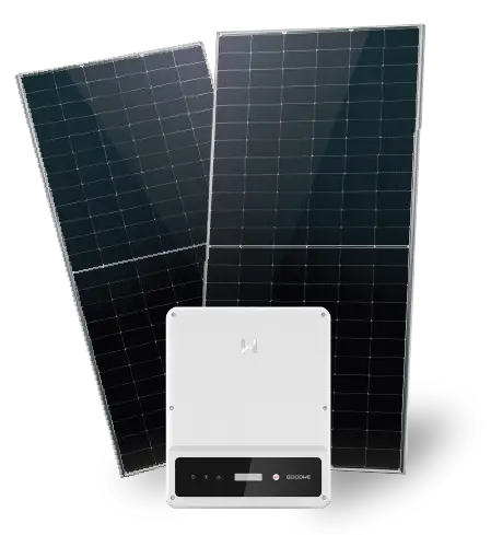 Jinko Tiger NEO 5.0 kW Inverter and Jinko Solar Panels