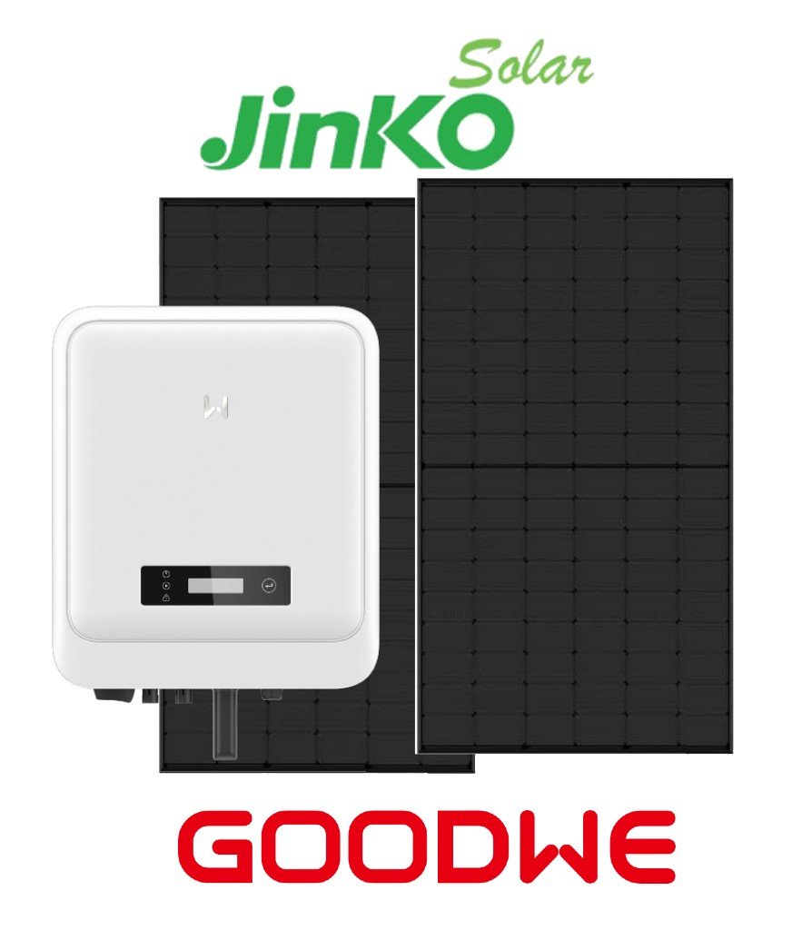 Jinko Tiger NEO Solar Panels and GoodWe Inverter